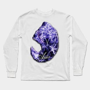 Zodiac Stone - Aries Long Sleeve T-Shirt